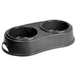 Dvojna PVC skleda dimenzij 35x19x7 cm