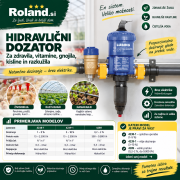 Dozator za zdravila, vitamine, gnojila in razkužila – 3 modeli