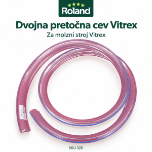 Manometer Vitrex za spremljanje vakuuma pri molznem stroju