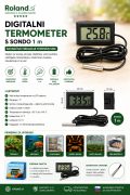 Digitalni termometer s sondo 1 m