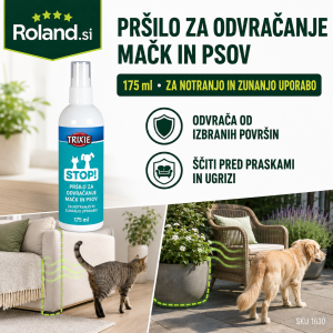 Sprej - Pršilo za odganjanje mačk in psov – 175 ml