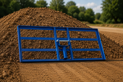 Izravnalne grablje Roland za ravnanje trate, peskanje in top dressing. 6 modelov od 50 × 25 do 190 × 60 cm.