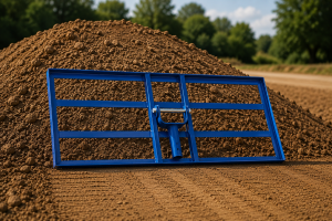 Izravnalne grablje Roland za ravnanje trate, peskanje in top dressing. 6 modelov od 50 × 25 do 190 × 60 cm.