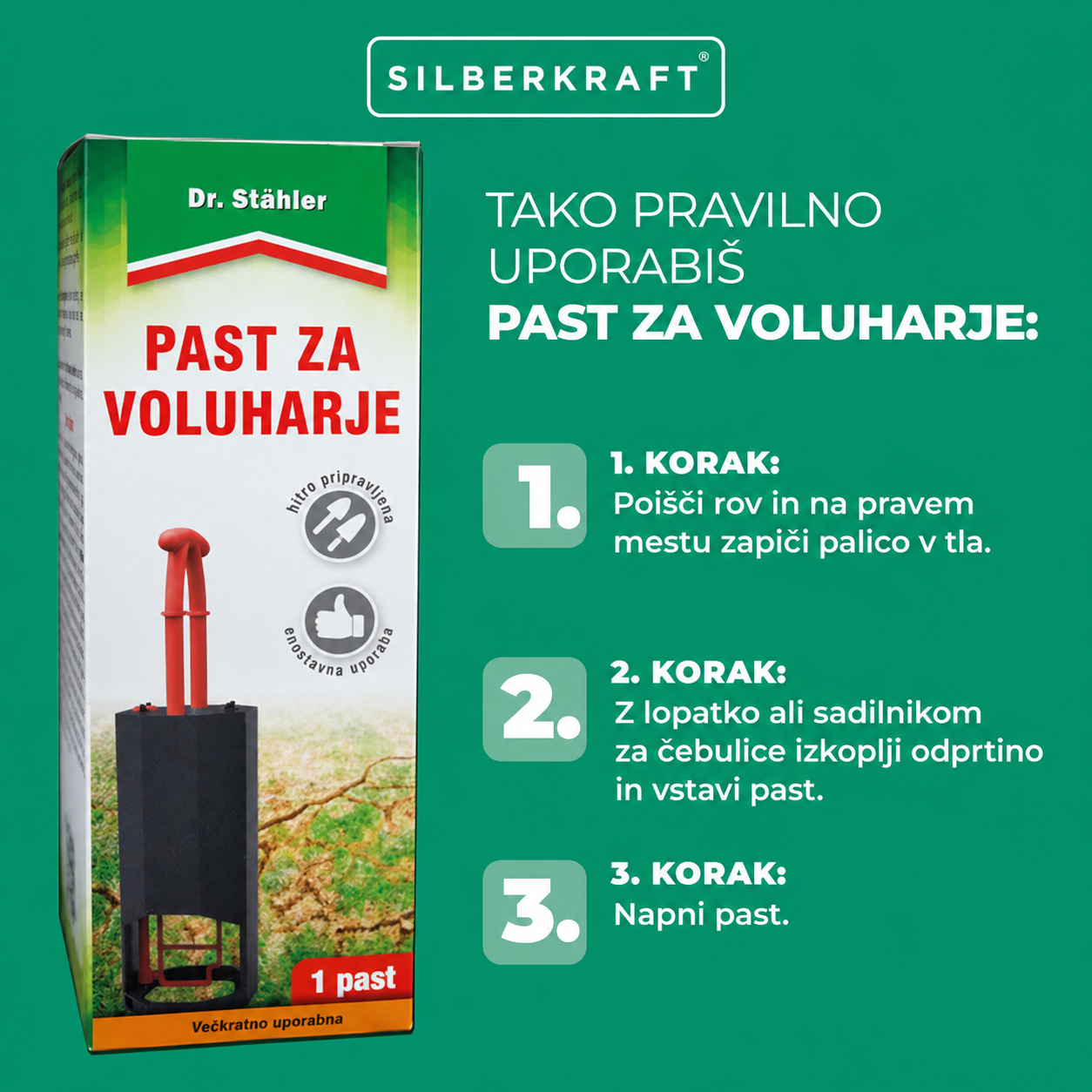 past za voluharje, kovinska past za voluharje, profesionalna past za voluharje, Dr. Stähler past za voluharje, Dr Stähler Wühlmaus Falle, dvosmerna past za voluharje, mehanska past za voluharje, past proti voluharjem, past za voluharja, past za voluharice, past za voluharje za večkratno uporabo, večkratna past za voluharje, past za voluharje brez kemikalij, past za voluharje brez elektrike, past za voluharje brez baterij, lovljenje voluharjev, zatiranje voluharjev, zaščita pred voluharji, zaščita vrta pred voluharji, zaščita sadovnjaka pred voluharji, zaščita rastlin pred voluharji, zaščita korenin pred voluharji, zaščita sadik pred voluharji, zaščita gomoljev pred voluharji, voluhar na vrtu, voluhar v sadovnjaku, voluhar v rastlinjaku, voluhar v zelenjavni gredi, voluhar v visoki gredi, kako ujeti voluharja, kako najti rov voluharja, kako se znebiti voluharja, aktivni rov voluharja, podzemni rov voluharja, past za podzemni rov, past z dvema vhodoma, dvostranska kovinska past, past za voluharje z ročajem, past z vidnim prikazom sprožitve, galvanizirana past za voluharje, pocinkana past za voluharje, učinkovita past za voluharje, kakovostna past za voluharje, vrtna past za voluharje, past za kmetijske površine, rovi voluharja, prepoznavanje voluharja, voluhar ali krt, voluhar ali poljska miš, nizki kupčki zemlje voluhar, objedene korenine voluhar, zamka za voluharice, metalna zamka za voluhare, profesionalna zamka za voluharice, dvostrana zamka za voluhare, višekratna zamka za voluharice, mehanička zamka za voluhare, zamka za voluhare bez baterija, zaštita vrta od voluharica, zaštita korijena od voluhara, zamka za podzemni hodnik
