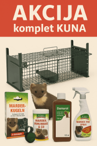 Komplet za lov na kune