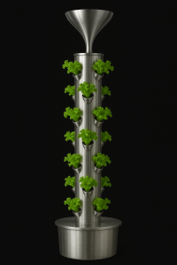 aeroponics stainless tower
