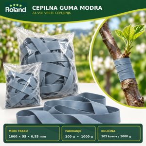 Modra cepilna guma – 100 g ali 1000 g