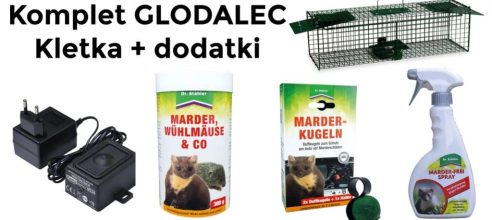 Komplet GLODALEC – pet izdelkov za zaščito pred glodalci, kune, miši, podgane. Roland komplet, brez kemikalij, akcija 105 €.