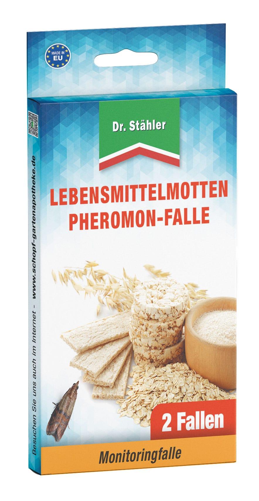 Feromonska past za živilske molje – monitoring past Dr. Stähler, naravna zaščita brez insekticidov.