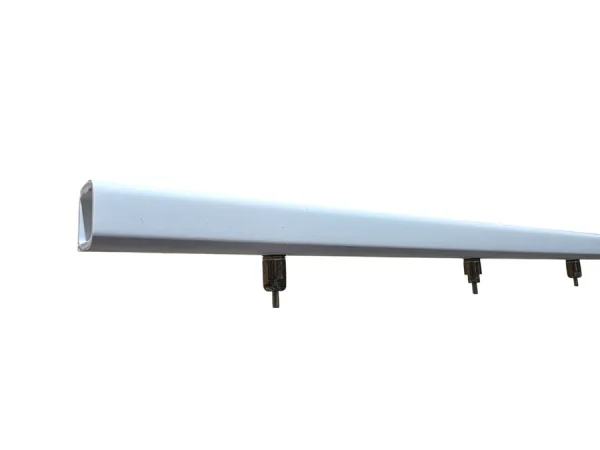 2-metrska kvadratna PVC cev 22 mm z 12 profesionalno vgrajenimi niplji