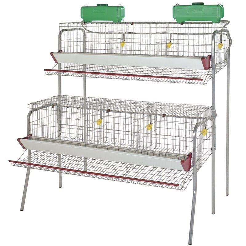 kletka nesnice 6 oddelkov