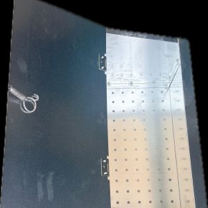 kotilnik za zajce kovinski 43x29x25 vzreja zajcev