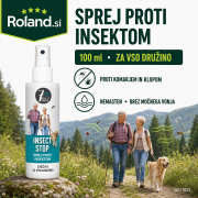 Sprej proti insektom 100 ml – POLETNA SPLETNA AKCIJA