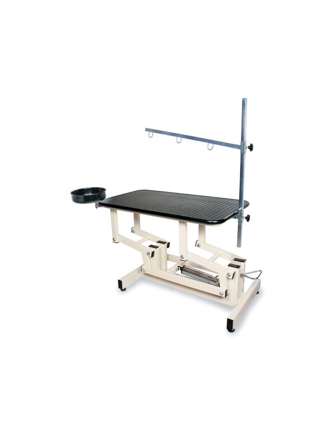 Profesionalna miza s pedalom za grooming psov in mačk 107 × 60 cm – nastavljiva višina 64–94 cm - slika 2