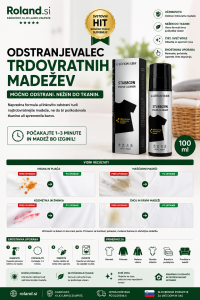 U-Lotion 150 ml je praktičen odstranjevalec madežev za lokalno čiščenje oblačil in tekstila. Kompaktna embalaža je primerna za dom, službo, avtomobil ali potovanje, da lahko svež madež obdelate čim prej.
