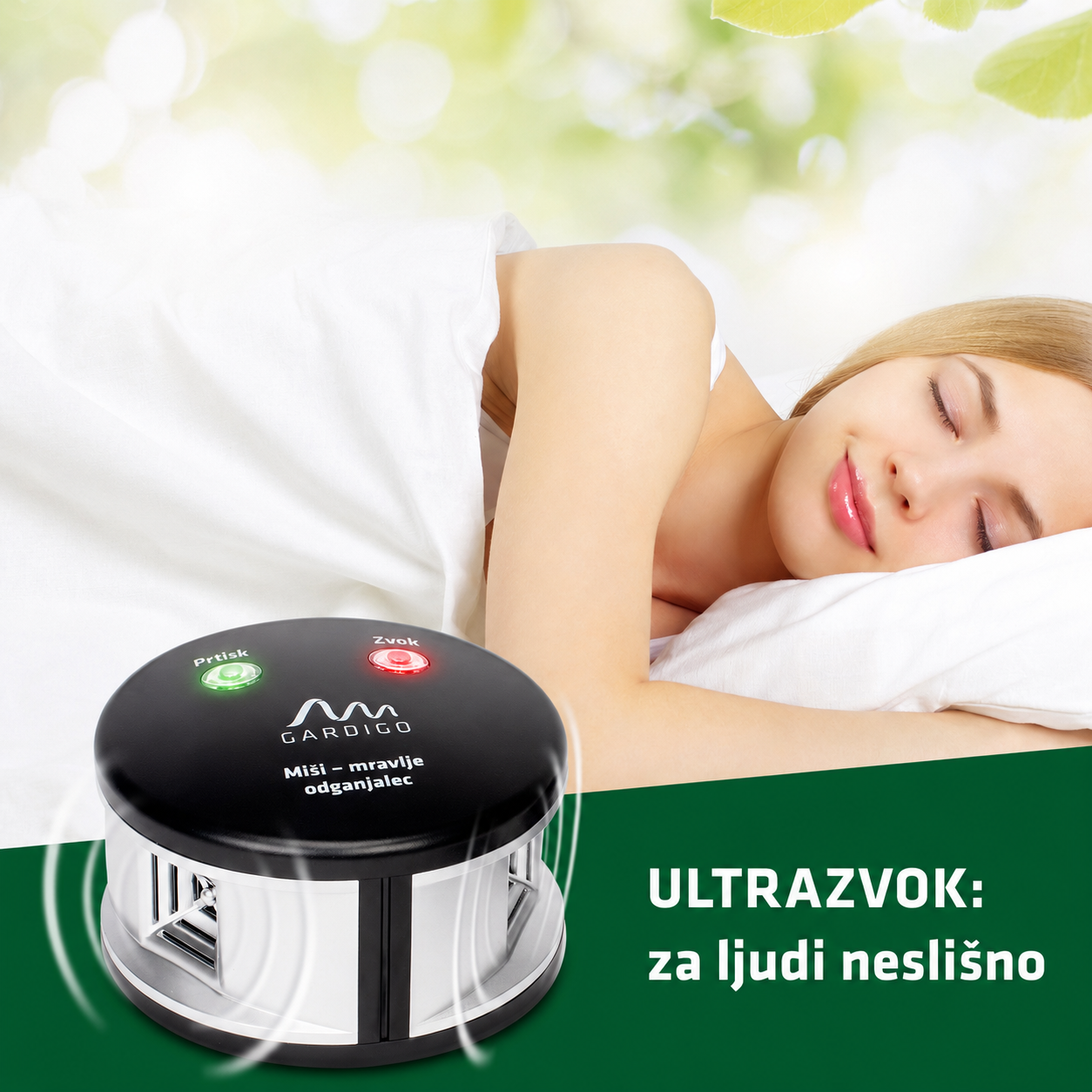 Ultrazvočni odganjalec miši in škodljivcev, mravelj in srebrnih ribic - slika 8