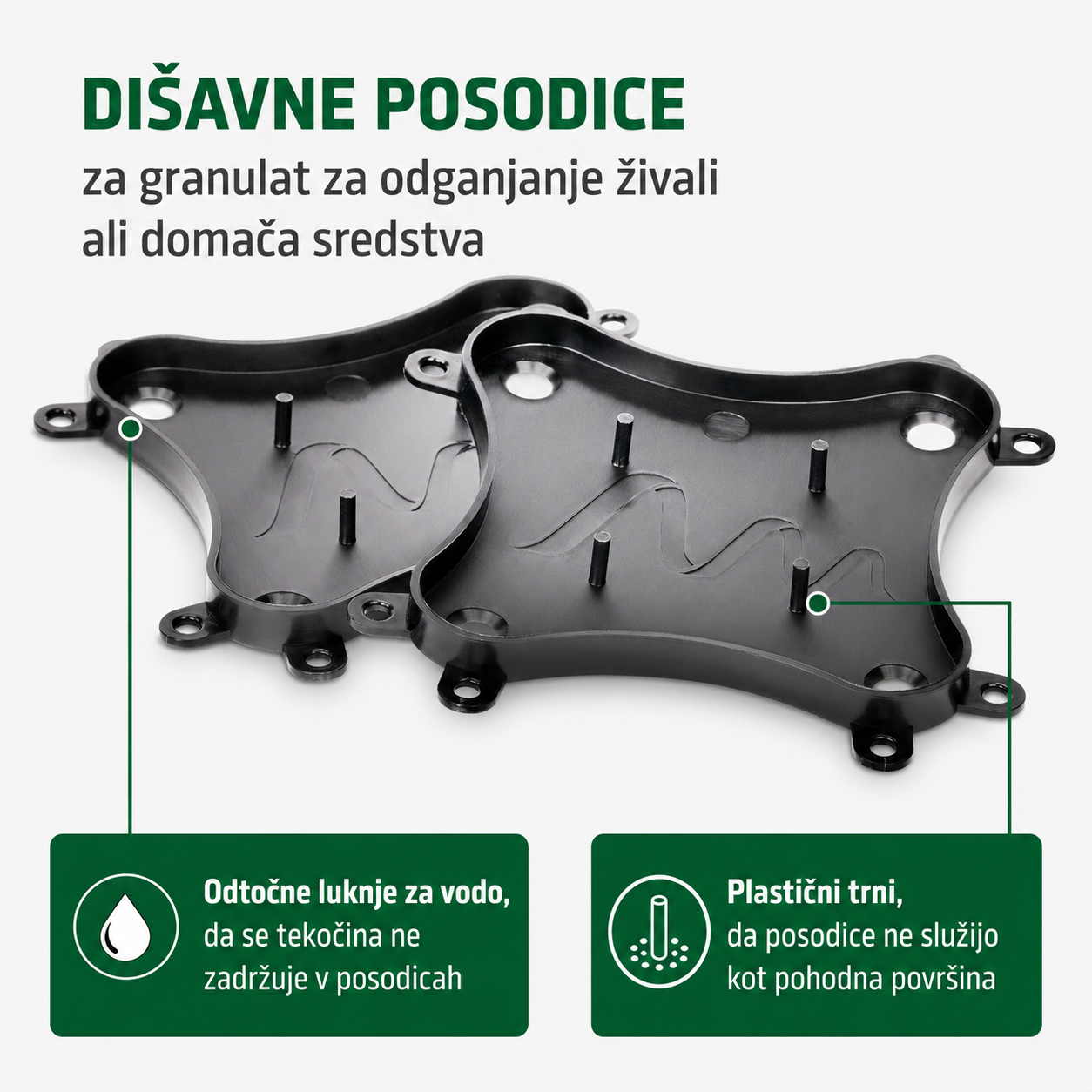 Gardigo zaščitne bodičaste pregrade za živali – komplet 6 kosov - slika 4
